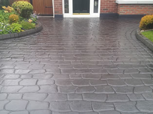 Imprinted Concrete Cleaning and Sealing Cumbria